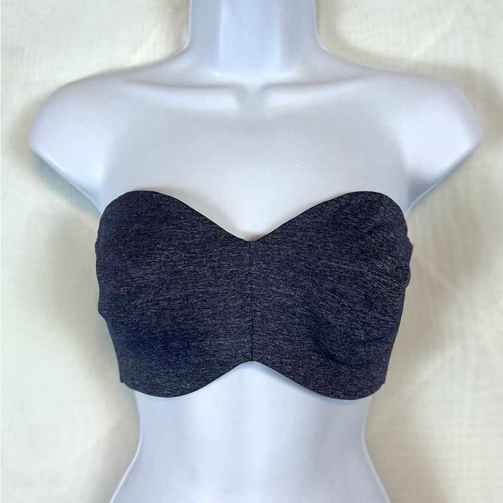 NWT Delimira Women’s Blue Strapless Stay in Place Bra 34E / DD
